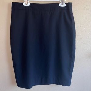 Navy Pencil Skirt Banana Republic
